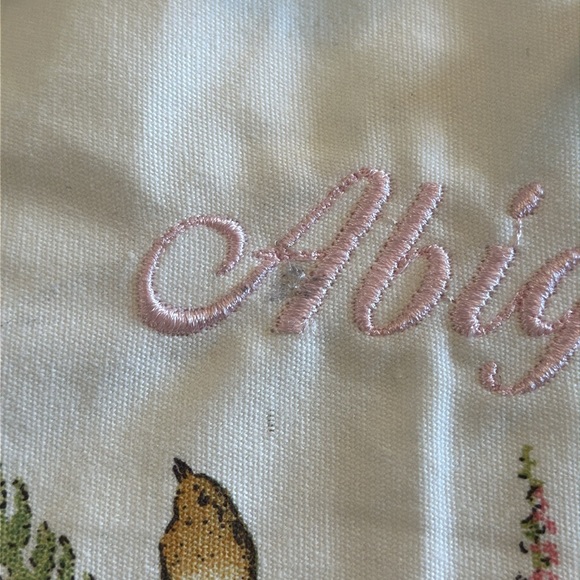 Pottery Barn Kids Beatrix Potter Easter Basket Liner Abigail - Picture 6 of 6